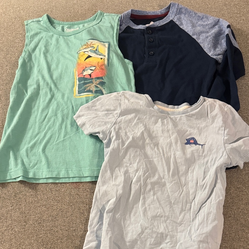 5/$15- Boy’s shirt bundle size 6